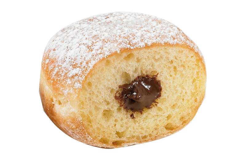 beignet au chocolat